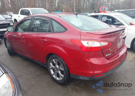 2013 Ford Focus Se from USA, damaged, VIN 1FADP3F26DL104851